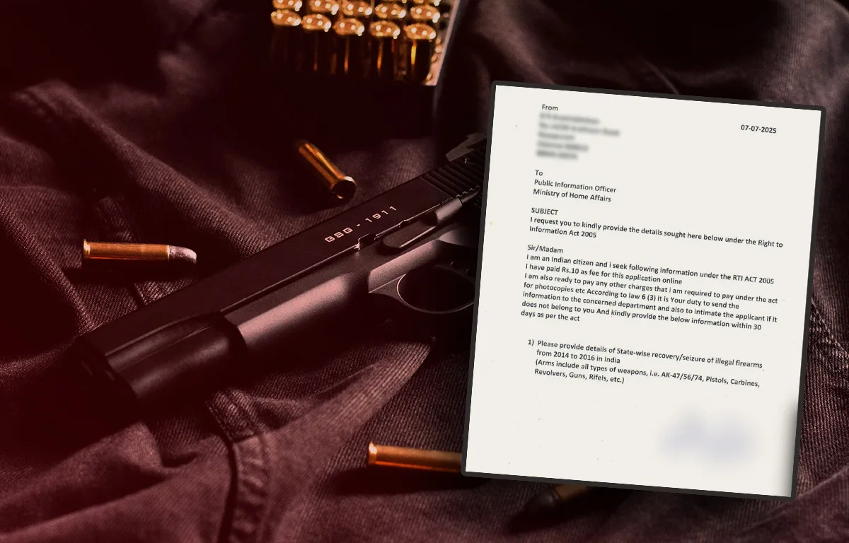 The Invisible Arsenal: India’s Data Gap on Illegal Firearms- What RTI Reveals