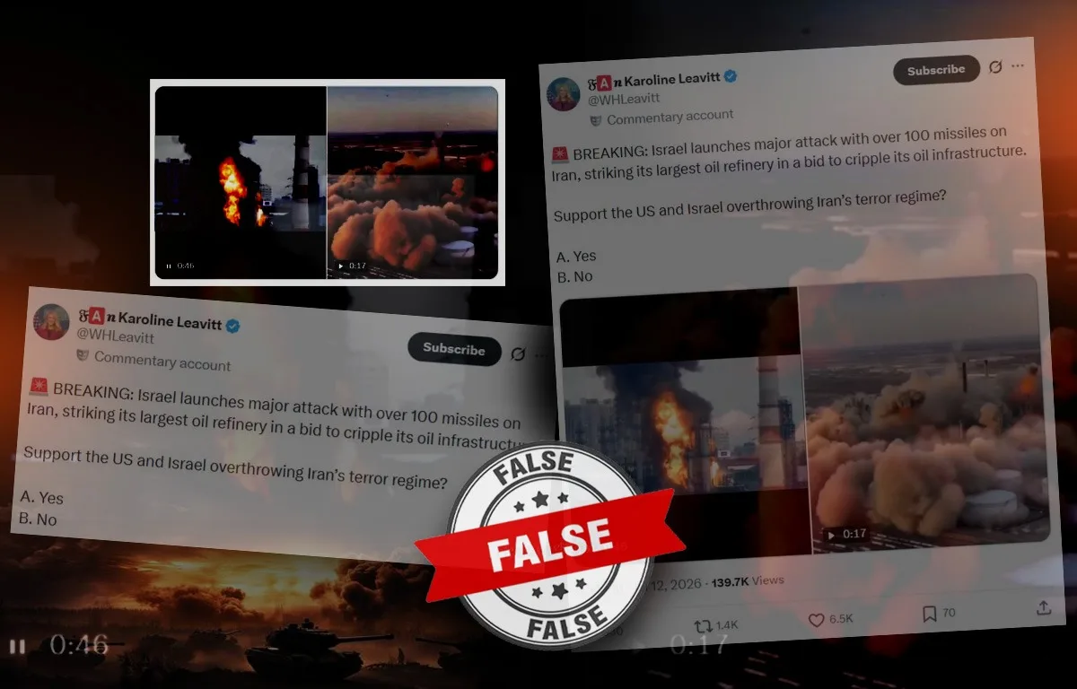 Old Moscow Attack Video, AI-Generated Clip Shared as Israel’s Latest Strike on Iran 