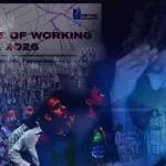 Cover graphic of the State of Working India 2026 report on youth unemployment by Azim Premji University