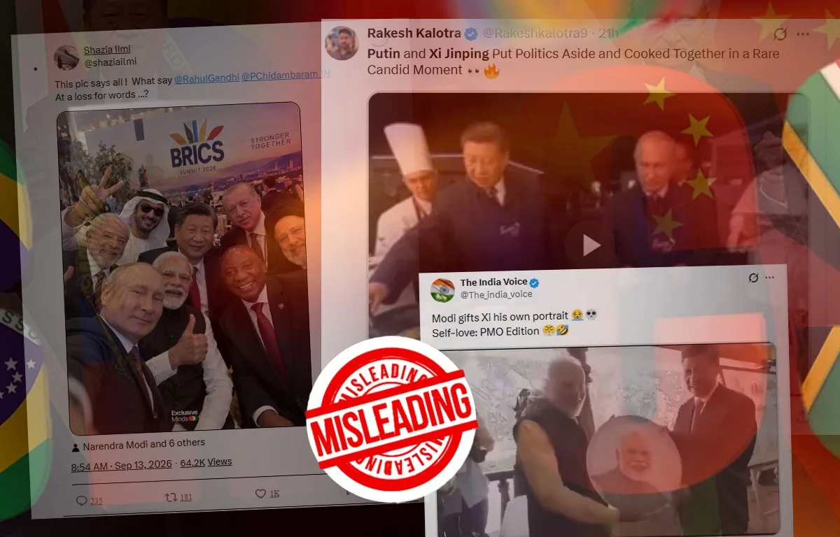BRICS Summit: Viral Lies, Old Videos and AI Fakes 