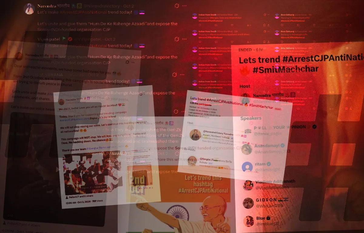 From “Anti-National” to #ArrestCJPAntiNational: How a Counter-Campaign Took Shape Around the CJP Protest
