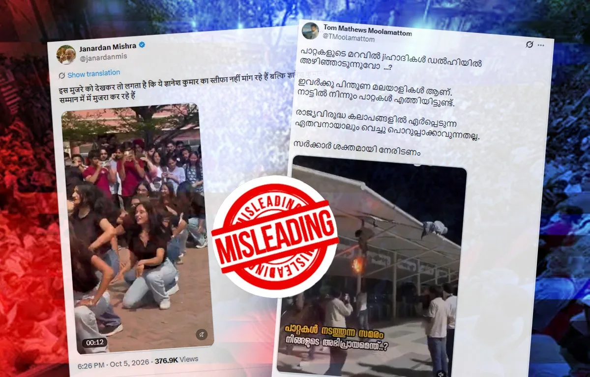 ‘Protesters Vandalised Delhi; Danced In Honour Of Gyanesh Kumar’- Flood Of Disinformation Again