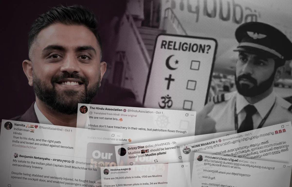 “ഇനി മുതൽ പൈലറ്റിന്റെ മതം പരിശോധിക്കണം” വിമാന റാഞ്ചൽ വാർത്തക്ക് ശേഷം സോഷ്യൽ മീഡിയയിൽ സംഭവിക്കുന്നത്